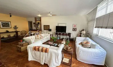 Apartamento com 3 dormitórios à venda, 180 m² por R$ 3.400.000 - Leblon - Rio de Janeiro/RJ