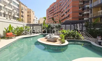 Double Suíte à venda, 73 m² por R$ 2.336.000 - Leblon - Rio de Janeiro/RJ
