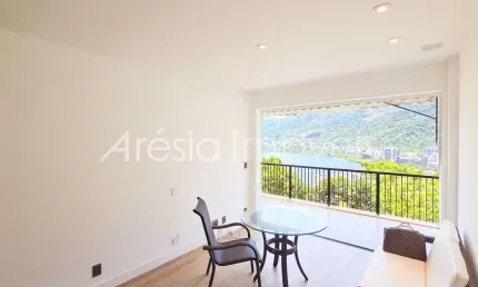 Apartamento com 3 dormitórios à venda, 121 m² por R$ 1.970.000,00 - Lagoa - Rio de Janeiro/RJ