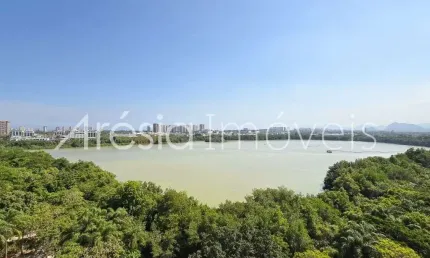 Apartamento duplex com 4 suítes à venda, 227 m² por r$ 3.300.000 - península - rio de janeiro/rj