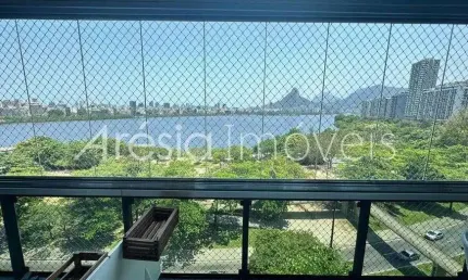 Apartamento com 4 quartos à venda, 180 m² por R$ 3.900.000 - Lagoa - Rio de Janeiro/RJ
