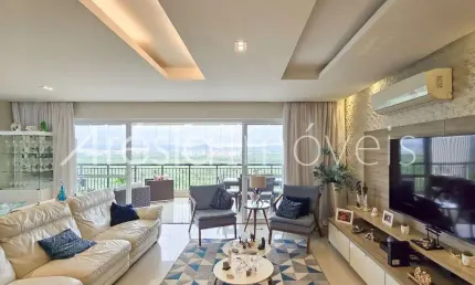 Cobertura com 4 suítes para alugar, 401 m² por R$ 34.252/mês - Península - Rio de Janeiro/RJ
