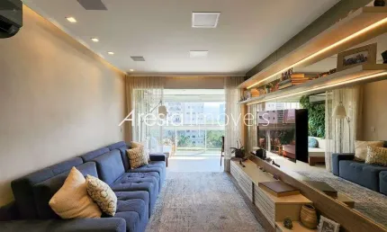Apartamento com 3 quartos 1 suíte  para alugar, 95 m² por R$ 13.133/mês - Península - Rio de Janeiro/RJ