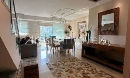 Cobertura com 3 suítes à venda, 250 m² por r$ 2.800.000 - península - rio de janeiro/rj