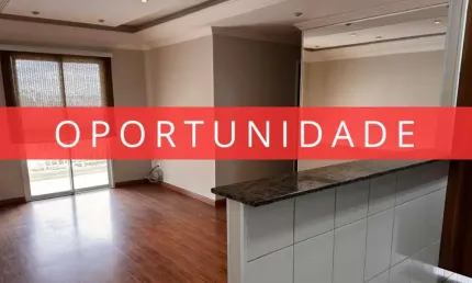 APARTAMENTO PARA ALUGAR, 3 DORMS (1 SUÍTE) E VARANDA GOURMET COM CHURASQUEIRA