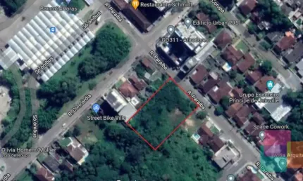 Terreno à venda na Rua Paraíba, --, Anita Garibaldi, Joinville por R$ 3.000.000