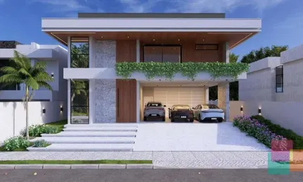 Casa em condomínio fechado com 4 quartos à venda na Rua Presidente Vargas, --, Pirabeiraba, Joinville por R$ 3.400.000