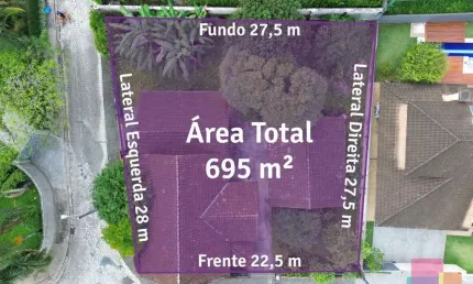 Terreno à venda na Rua Frei Caneca, --, América, Joinville por R$ 980.000