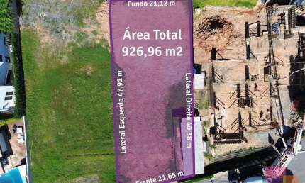 Terreno em condomínio fechado à venda na Rua Orleans, --, América, Joinville por R$ 2.980.000