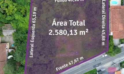 Terreno à venda na Rua Olaria, --, Floresta, Joinville por R$ 2.064.100