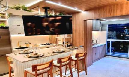 Lançamento em Santo André com apartamentos de 2 suítes com persianas blackout integradas  e tomadas USB + lavabo