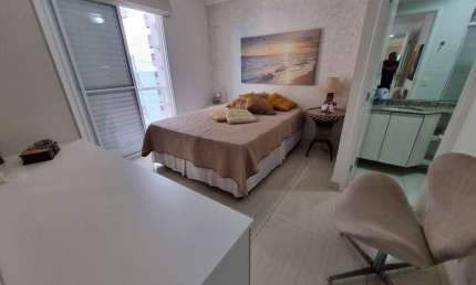 APARTAMENTO À VENDA: 3 quartos, 1 suíte, 2 salas, 2 banheiros, 2 vagas de garagem, 85m², Vila Luis Antônio, Guarujá-SP.