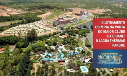 Lotes Parcelados Lagoa Golden Park 300 Metros Caldas Novas