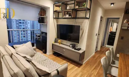 Apartamento à venda em são paulo, brás, com 2 quartos, com 50 m²