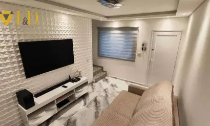 Sobrado à venda em São Paulo, Vila Nivi (Zona Norte), com 2 suítes, com 84 m²