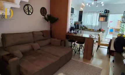 Sobrado à venda em são paulo, jardim são nicolau, com 2 quartos, com 56 m²