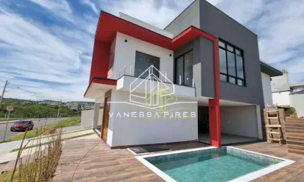 SOBRADO DE ESQUINA CONDOMINIO FECHADO ATIABAIA 03 SUITES