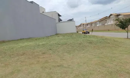 Terreno em condomínio para venda em paulínia, jardim flamboyant