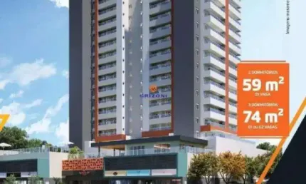 Apartamento com 2 quartos à venda na Vila Aviação, Bauru 