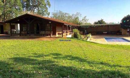 Chácara City para venda em Agudos, 3 quartos sendo 1 suíte, 2 calas, piscina e pomar formado