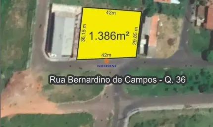 Terreno comercial para alugar na Vila Alto Paraíso, Bauru 