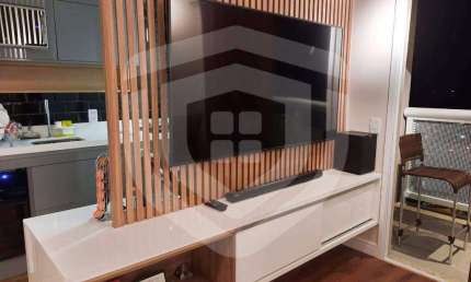 APARTAMENTO AVALON I MOBILIADO|02 DORMTORIOS 1 SUITE|SACADA