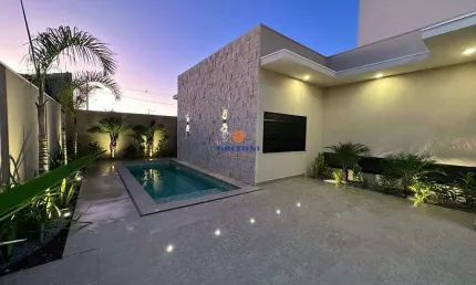 Casa em condomínio fechado com 3 quartos à venda no Residencial Estoril Premium, Bauru 