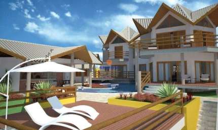 CASA NO RESIDENCIAL REAL VILLAGE | 6 SUÍTES | 3 SALAS | 8 BANHEIROS | PISCINA