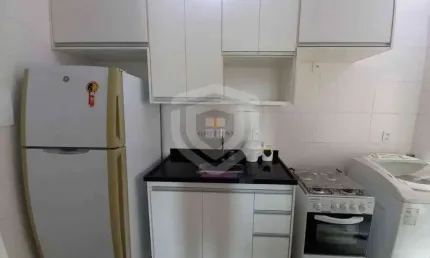 Apartamento mobiliado para alugar 2 quartos- residencial reserva colonial