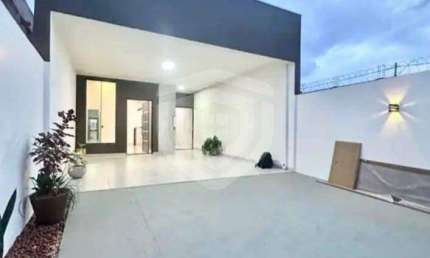 Casa Nova à venda na Vila Souto em Bauru, com 3 quartos, sendo 1 suíte