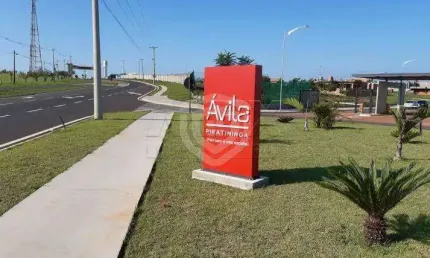 Lote a venda no residencial ávila piratininga com 402m²