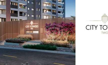 Cobertura com 3 suítes à venda no Residencial City Towers Two