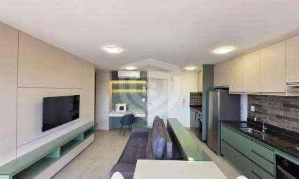 Apartamento para alugar com 1 quarto 100% mobiliado 49m² Residencial Piemonte