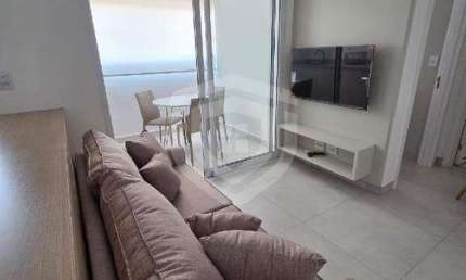 Apartamento mobiliado com 1 quarto para alugar, 41 m² Edifício Red Vila Universitária - Bauru/SP