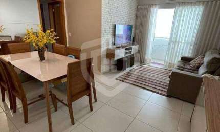 Apartamento para alugar com 3 quartos mobiliado 82m²- Edifício Gurupi