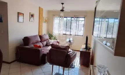 Apartamento de 1 quarto mobiliado para locação 45m² Residencial Maristela