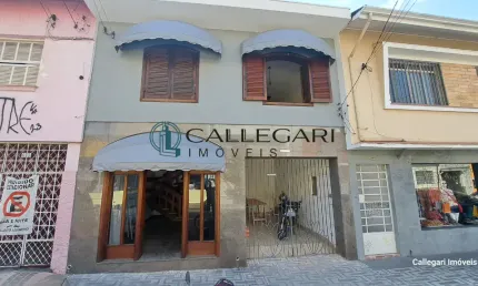 Casa comercial com 3 salas para alugar na Rua Coronel Ortiz, 210, Centro, Santo André