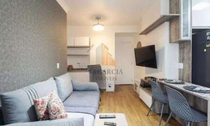 Apartamento à Venda no Tatuapé SP, 43m², 1 Dorm, R$499mil