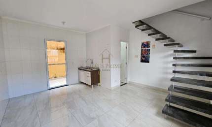 Locação | Casa com 49 m², 2 quartos, 2 vagas. Chácara Rincão, Cotia SP
