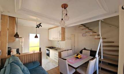 Casa à venda em Cotia, Chácara Rincão, com 2 quartos, com 49 m², Residencial Atenas