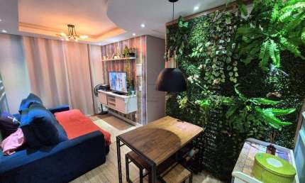 Apartamento à venda em Cotia, Lageado, com 2 quartos, com 50 m²