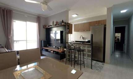 Apartamento à venda em Cotia, Jardim Rio das Pedras, com 2 quartos, com 52.75 m²