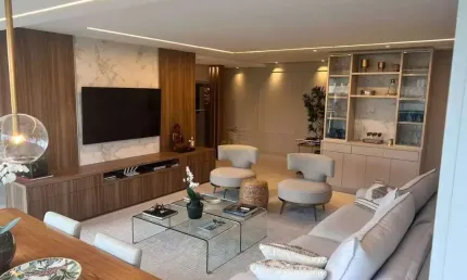 Wave Alphaville - Apartamento com 89m², 2 Dorm (1 Suíte), 2 Vagas, Porteira Fech