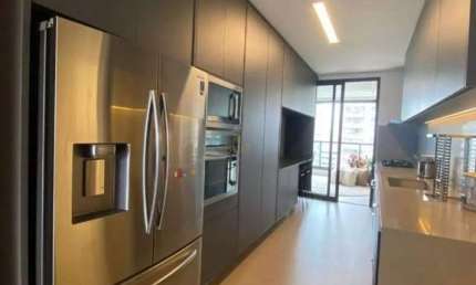Canvas - Apartamento Mobiliado com 282m², 3 Suítes, 4 Vagas e Churrasqueira em B