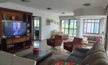 Chateau Montpellier - Apartamento com 300m², 4 Suítes, Varanda Gourmet com Churr