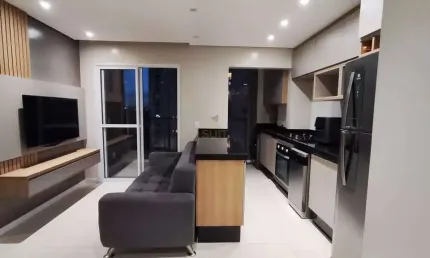 Ápice park - apartamento com 52m², 2 quartos, 1 vaga e totalmente mobiliado em b