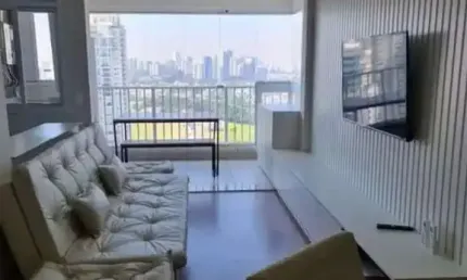 Acqua Park Alphaville - Apartamento Mobiliado com 69m², 3 Dorms (1 Suíte) e 2 Va