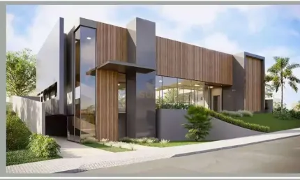 Alphaville 1 - Casa Duplex, Ainda Em Construção com 980 m², 4 Dorm. e 6 Vagas em