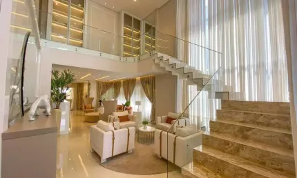 Casa com 4 dormitórios à venda, 440 m² por R$ 4.800.000,00 -  Alphaville - Santa