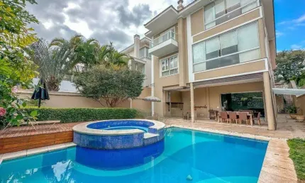 Casa com 4 dormitórios à venda, 450 m² por r$ 4.900. - alphaville - santana de p
